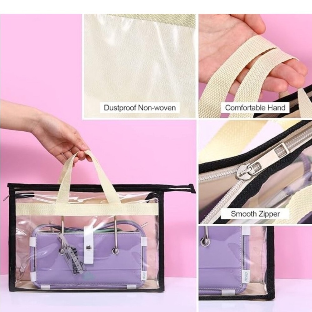 Large Zip Storage Tote 15.35x13x5